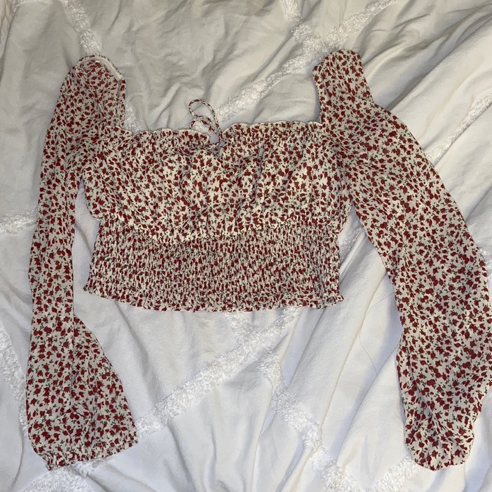 Princess Polly off the shoulder crop top